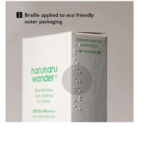 Haruharu Wonder Black Bamboo Daily Soothing Sun Shield Spf50